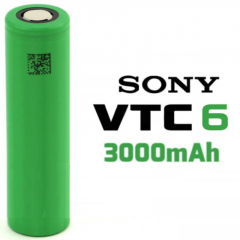 Batería Sony VTC6 18650  (Murata) 3000 mAh 30A