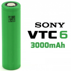 Batería Sony VTC6 18650  (Murata) 3000 mAh 25A
