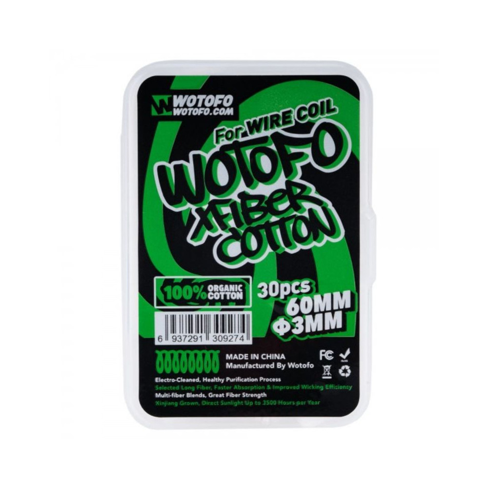ALGODÓN WOTOFO XFIBER 3MM
