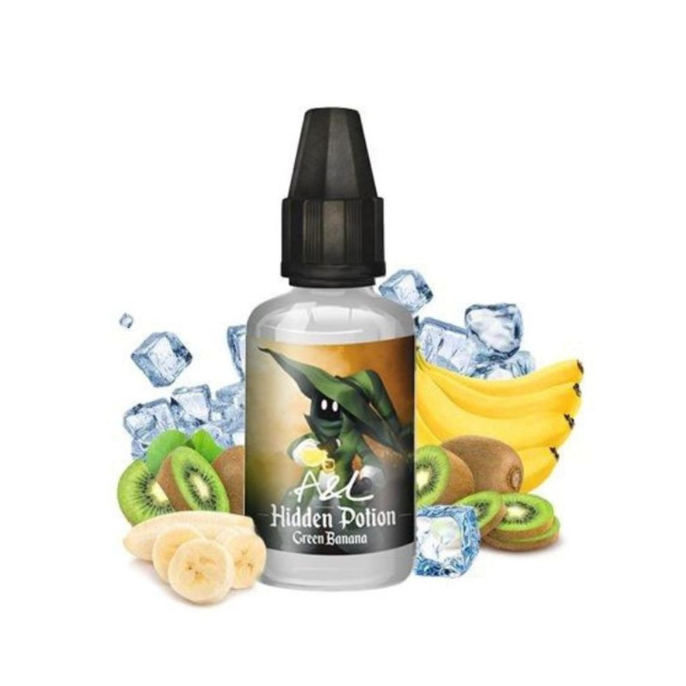 AROMA A&L HIDDEN POTION GREEN BANANA 30ML