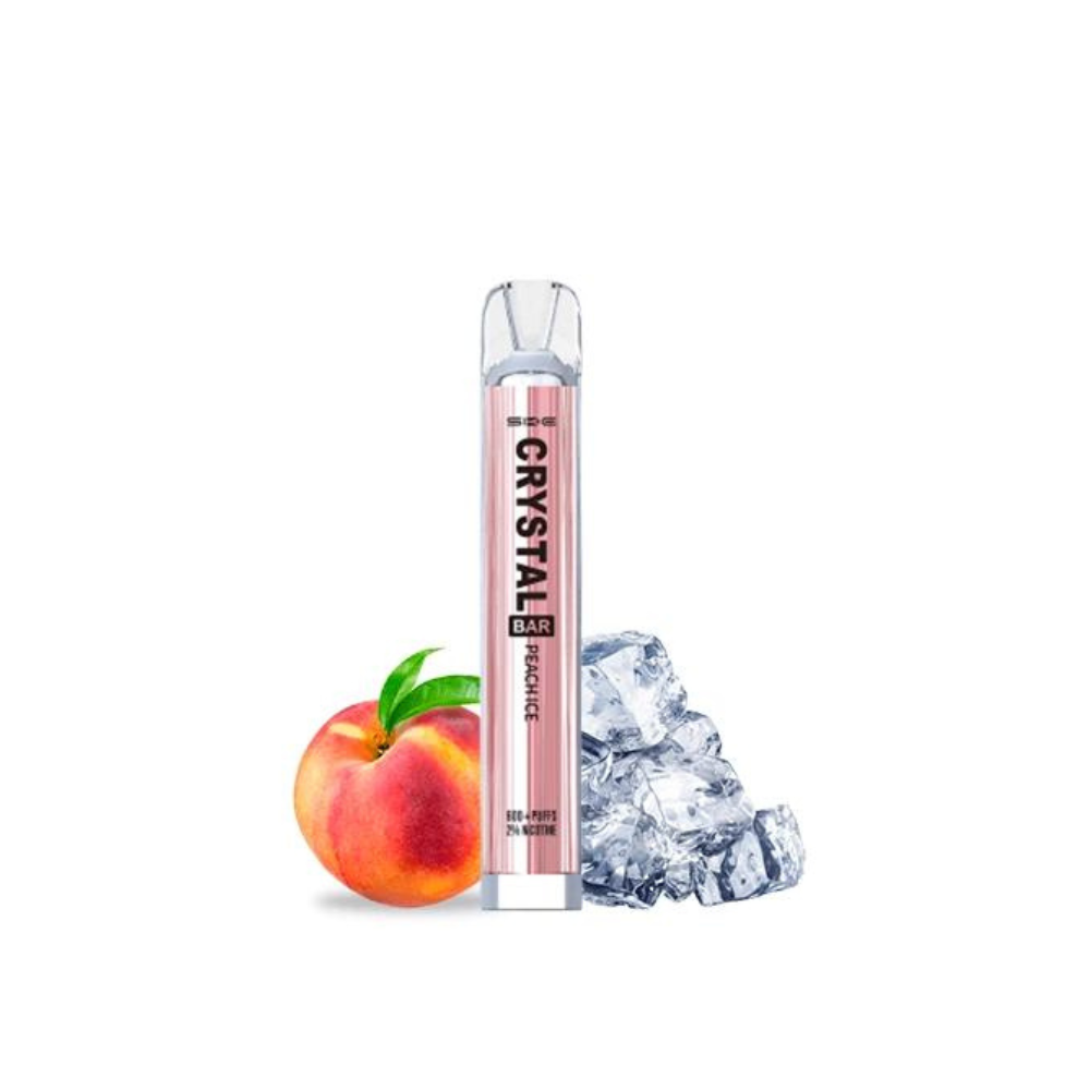 POD SKE CRYSTAL BAR PEACH ICE 600P 20MG