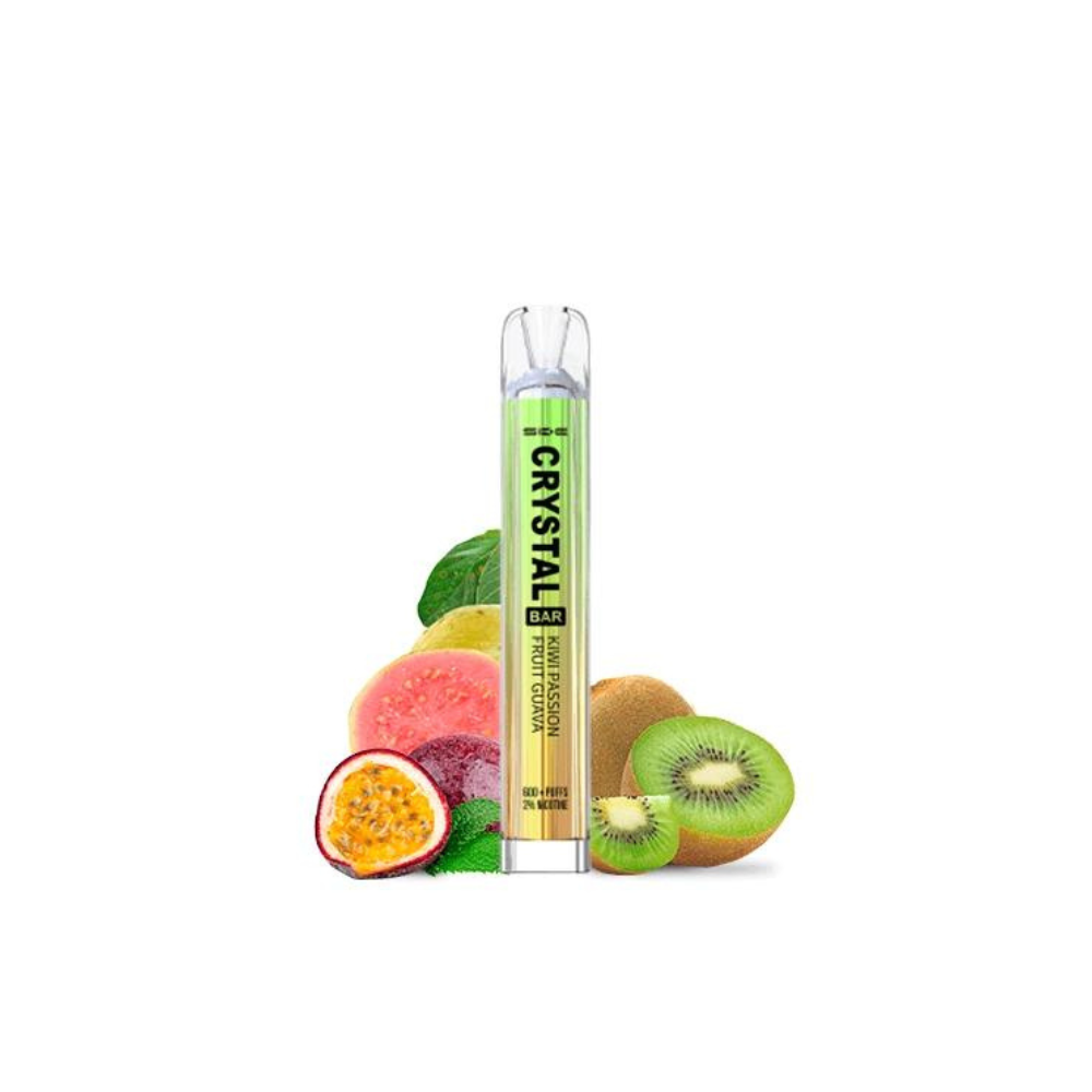 POD SKE CRYSTAL BAR KIWI PASSION FRUIT GUAVA 600P 20MG