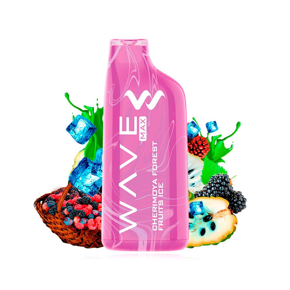 POD BUD VAPE WAVE CHERIMOYA FOREST FRUIT ICE 800P-20MG