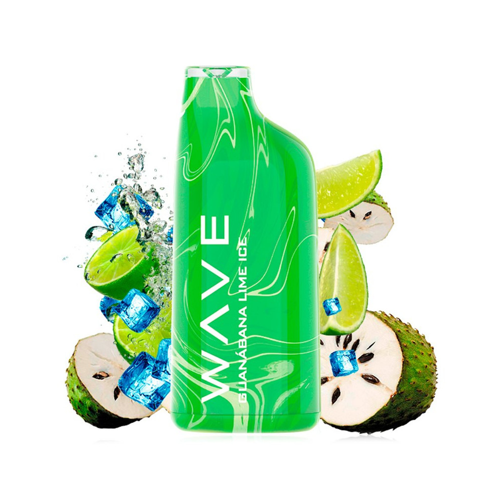 POD BUD VAPE WAVE GUANABANA LIME 800P-20MG