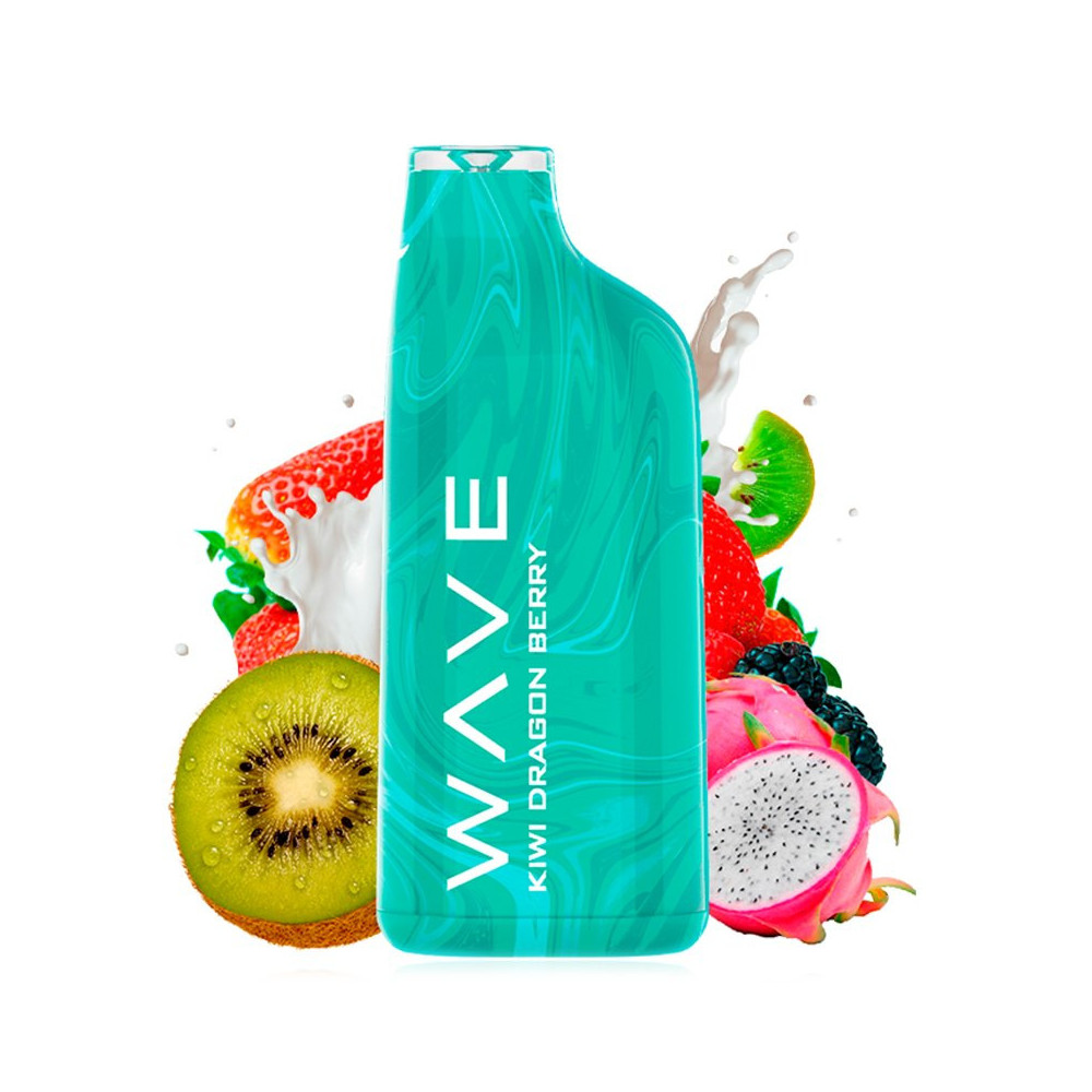 POD BUD VAPE WAVE KIWI DRAGON BERRY 800P-20MG