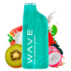 POD BUD VAPE WAVE KIWI DRAGON BERRY 800P-20MG