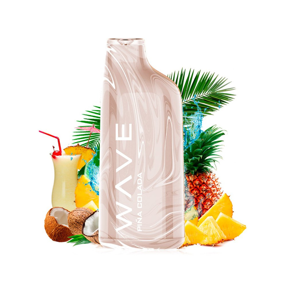 BUD VAPE WAVE PIÑA COLADA 800P-20MG