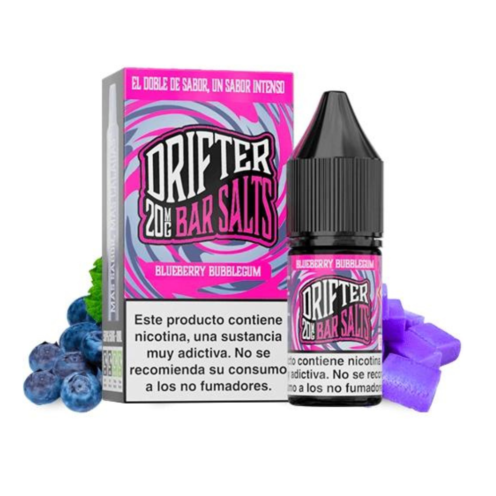 DRIFTER BAR SALT BLUEBERRY BUBBLEGUM ICE
