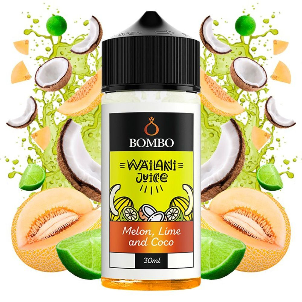 AROMA BOMBO WAILANI MELON LIME AND COCO 30ML (LONGFILL)
