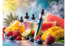 Sabores de Vaper de Verano: Frutales, Ice y Tropicales
